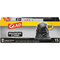 Glad Trash Bags, Multipurpose, Drawstring, Large, 30 Gallon