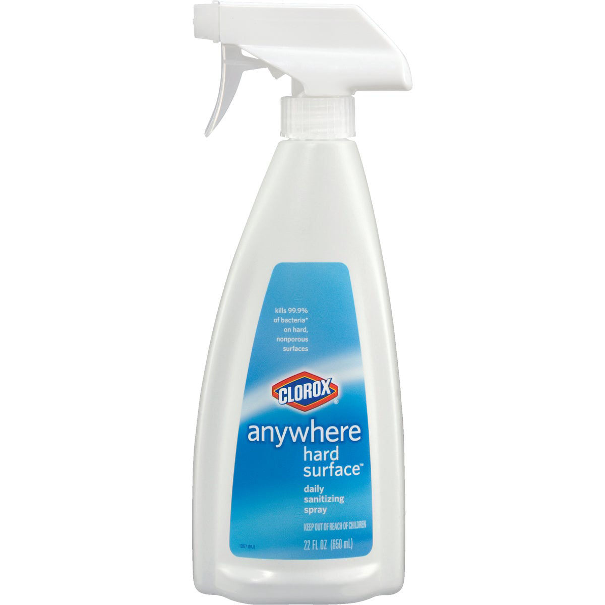 Saxophone care and cleaning image showing Clorox Anywhere Hard Surface Daily Sanitizing Spray 22 oz for disinfecting surfaces