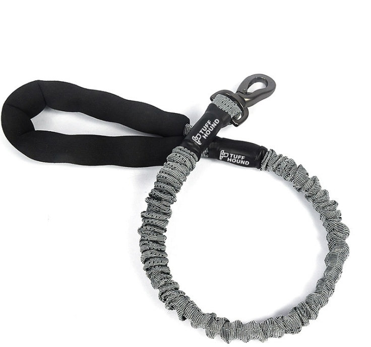 Chest harness dog leash by My Store, adjustable black harness with attached leash