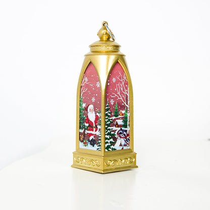 Christmas decorations little arch lamp with festive design, by My Store