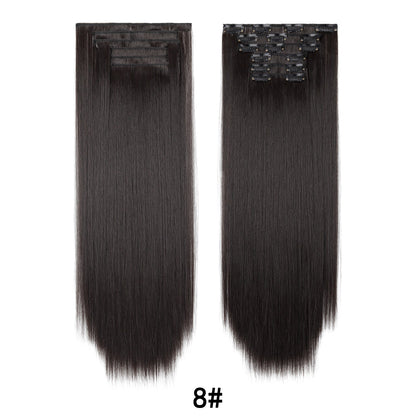 6-piece clip-in hair extension set by My Store displayed together for easy viewing
