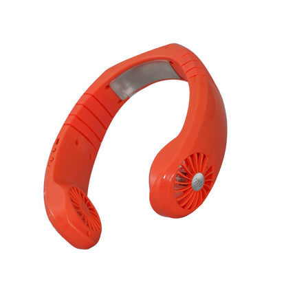 NEXFAN hanging neck fan in wearable hands-free design with dual side air vents
