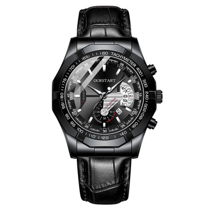 Non-mechanical calendar business watch for men by My Store, showing a classic design with date display