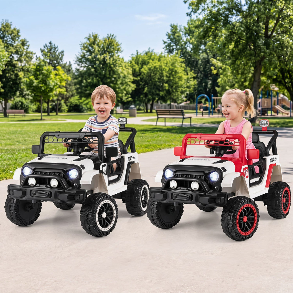 12V kids ride-on truck with remote control and three-speed settings, durable toy vehicle for children by GBruno Store