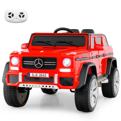 12V Mercedes-Benz kids ride-on toy car by GBruno Store, featuring realistic design and remote control for children.