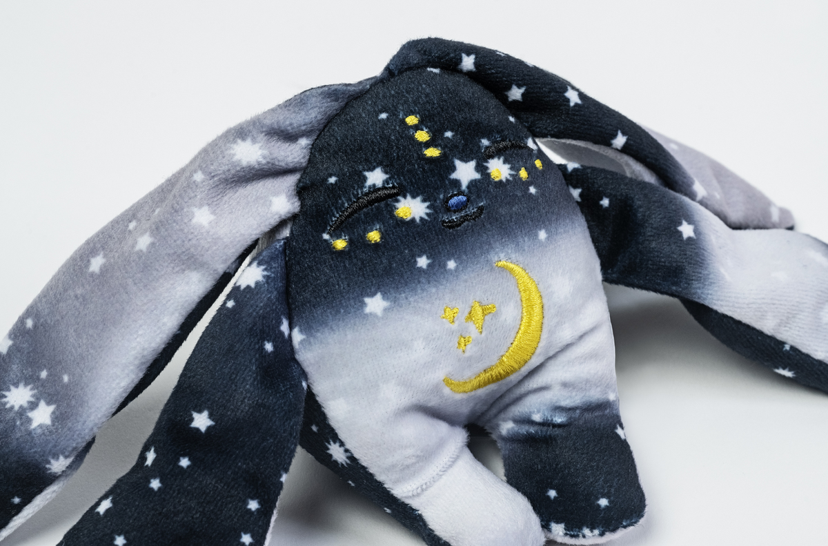 Moon Pals Zero Mini Wrist Hugger Plush featuring a soft, colorful plush wrist accessory with cute, cuddly design.