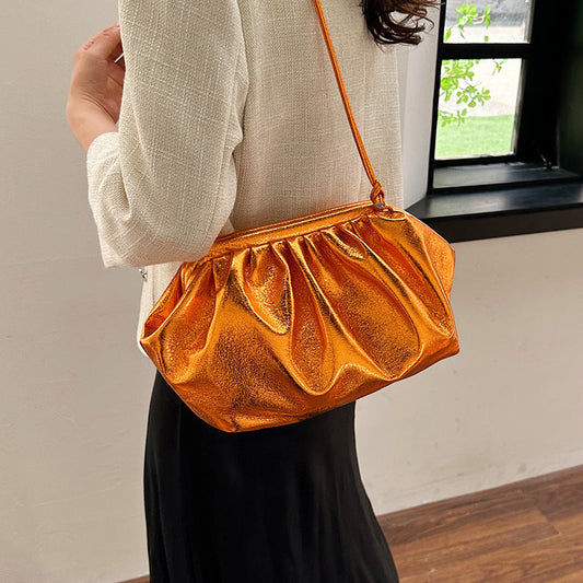 Simple Hair Clip shoulder crossbody bag with compact design and adjustable strap