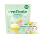 Assorted Margarita cocktail mixes from Craftmix in a variety pack, showcasing colorful bottles and packaging.