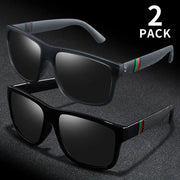 1/2PCS Polarized Sunglasses Brand Designer Vintage Sunglasses Man Fashionable Driving Sun Glasses Eyewear - BACKUPMYFILESNOW.COM®