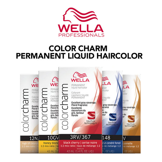 Wella Color Charm Permanent Liquid Hair Toner, T10 Pale Blonde, 1.4 Oz