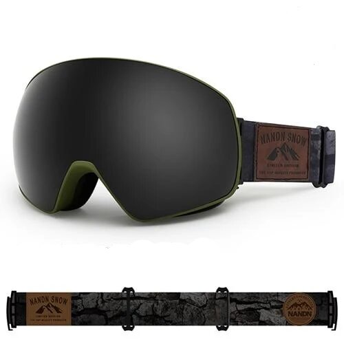 NANDN SNOW ATTITUDE NG8 ski goggles with sleek snow sports frame and tinted lens