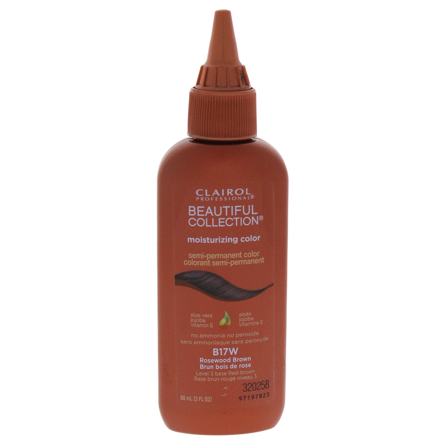Clairol Beautiful Rosewood Brown B17W Semi-Permanent Hair Color, 3 Oz