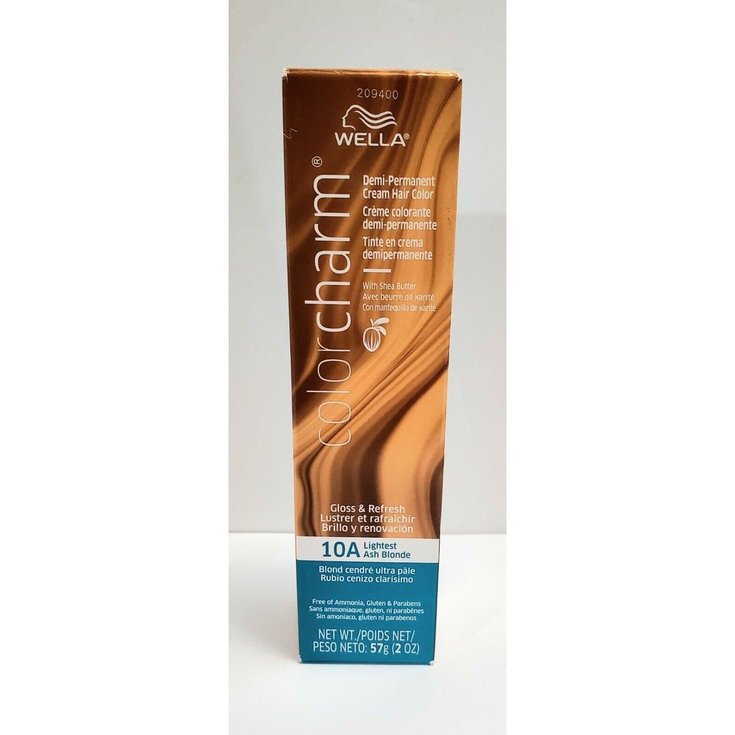 Wella Color Charm Gloss & Refresh Demi-Permanent Cream Hair Color - 10A