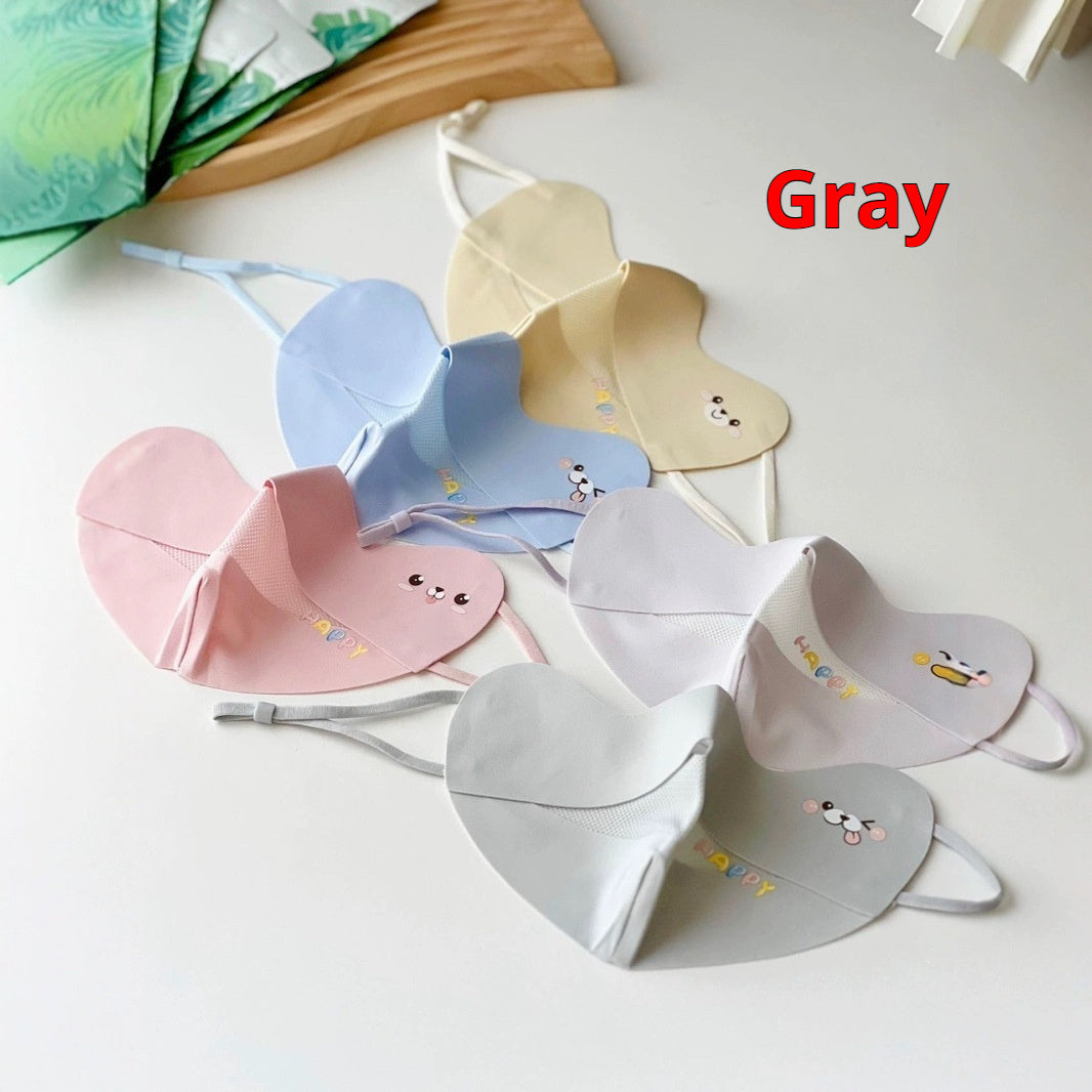Children's UV-protective sunscreen mask by My Store, designed for sun protection