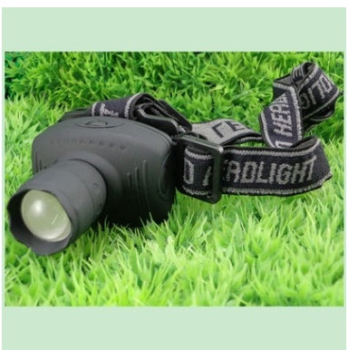 Outdoor 3W LED strong headlight by My Store, compact hands-free light for camping and outdoor use