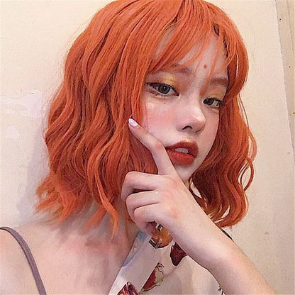 Air bangs chemical fiber wig headgear by My Store, shown in a natural style