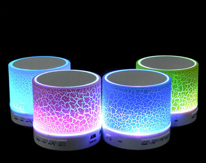 Mini wireless Bluetooth speakers in compact black design, My Store brand