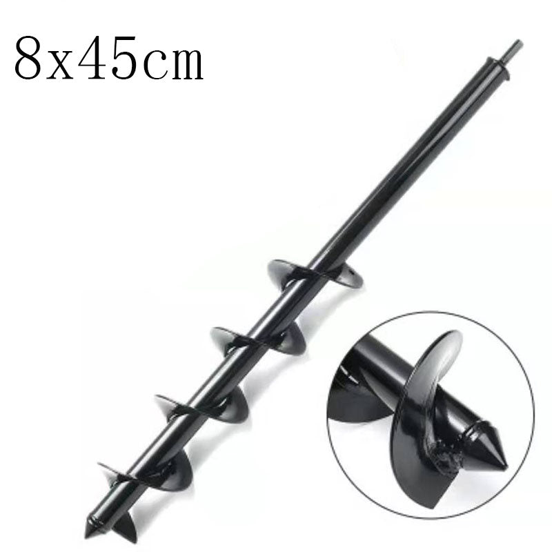 Spiral loosening drill bit, alloy ground drill bit for drilling applications