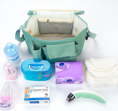 Large diaper bag by My Store, spacious design with multiple compartments for baby essentials
