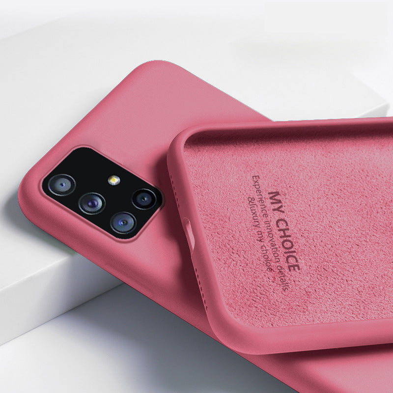 Samsung liquid silicone phone case in a smooth, flexible protective design