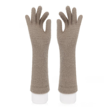 Halloween silicone meat mat long gloves in black, textured protective kitchen gloves product image
