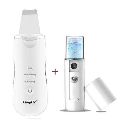 Liposuction blackhead electric blackhead suction device in black, handheld skincare tool