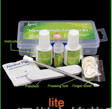 Nail patch set by My Store with decorative adhesive designs for easy nail application