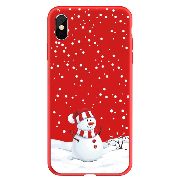 Christmas phone case with festive holiday design for mobile phones