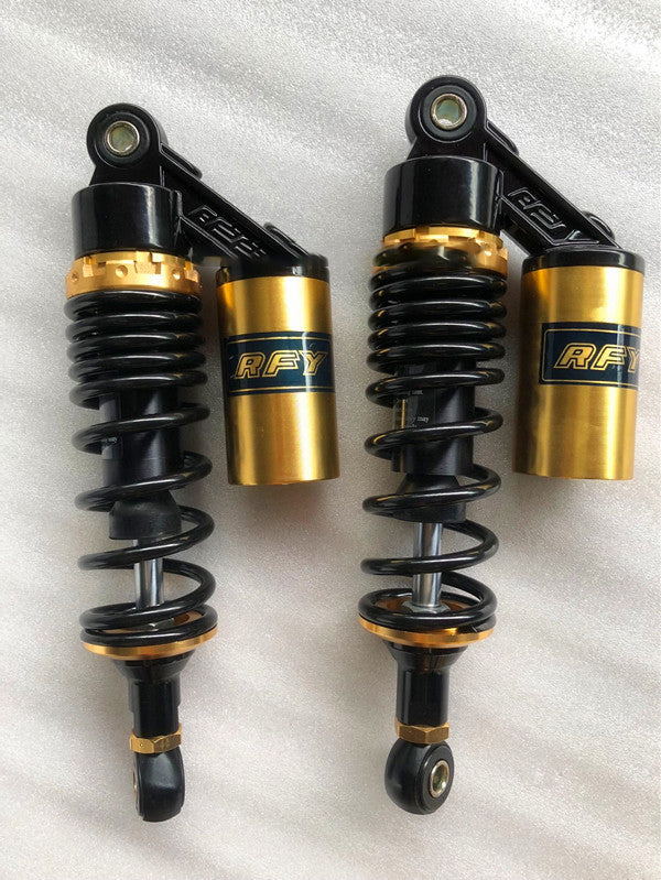 Motorcycle shock absorber by My Store, showing the suspension component and mounting eyelets