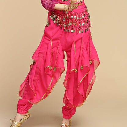 Children's creative leg-binding glitter chiffon pants from My Store in a sparkly, lightweight design