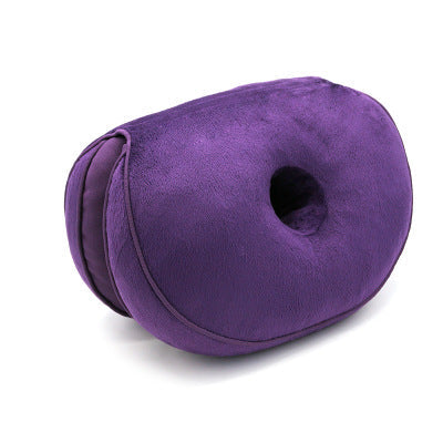 Multifunctional plush hip cushion in a soft, beautiful design