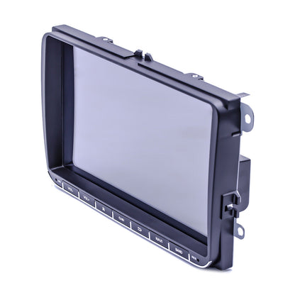 White variable-case MP5 Android GPS navigation player for car dashboard