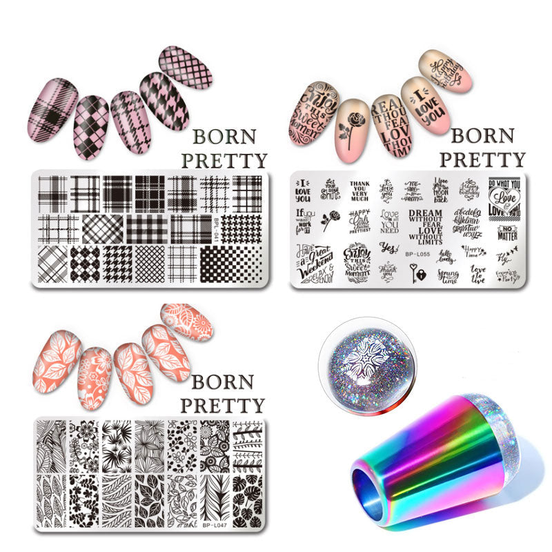 Nail printing tools for creating detailed nail art designs