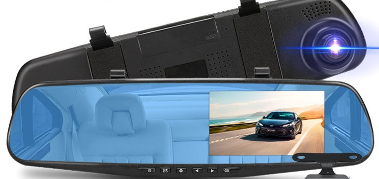 My Store driving recorder dash camera with compact black design for in-car video recording