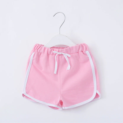 Boys' and girls' shorts by My Store, versatile children's casual shorts displayed flat lay