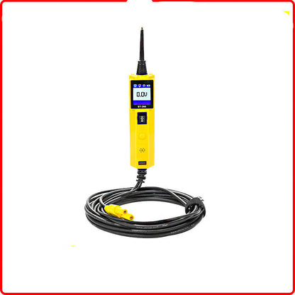 Auto circuit voltage fault detector for vehicle electrical system maintenance, handheld diagnostic tool