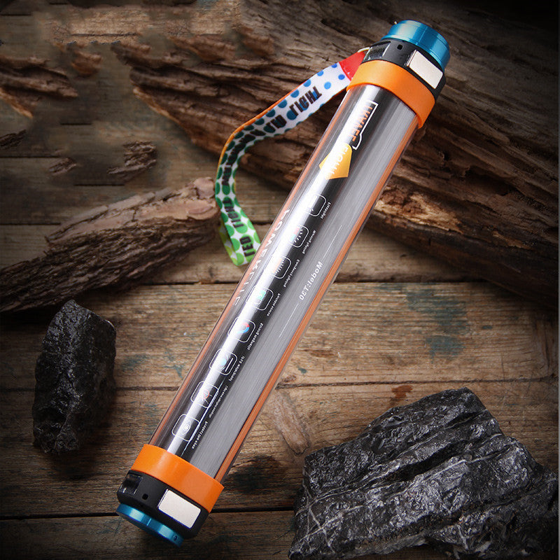 Outdoor camping light flashlight by My Store, compact handheld design for camping and outdoor use
