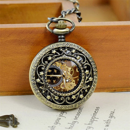 Pocket watch by My Store with classic round case and visible clock face