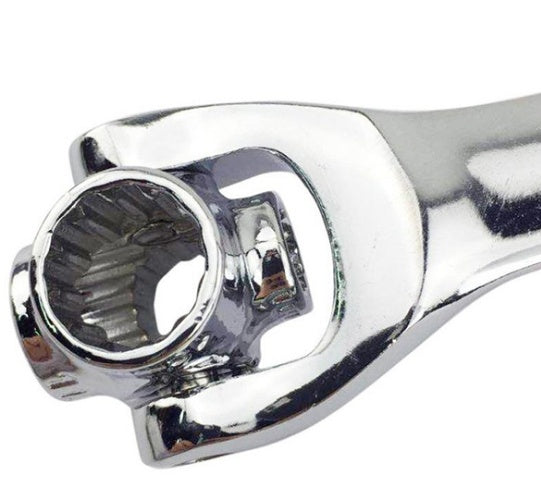 Multifunctional Tiger Wrench tool with tiger-shaped design and versatile wrench features