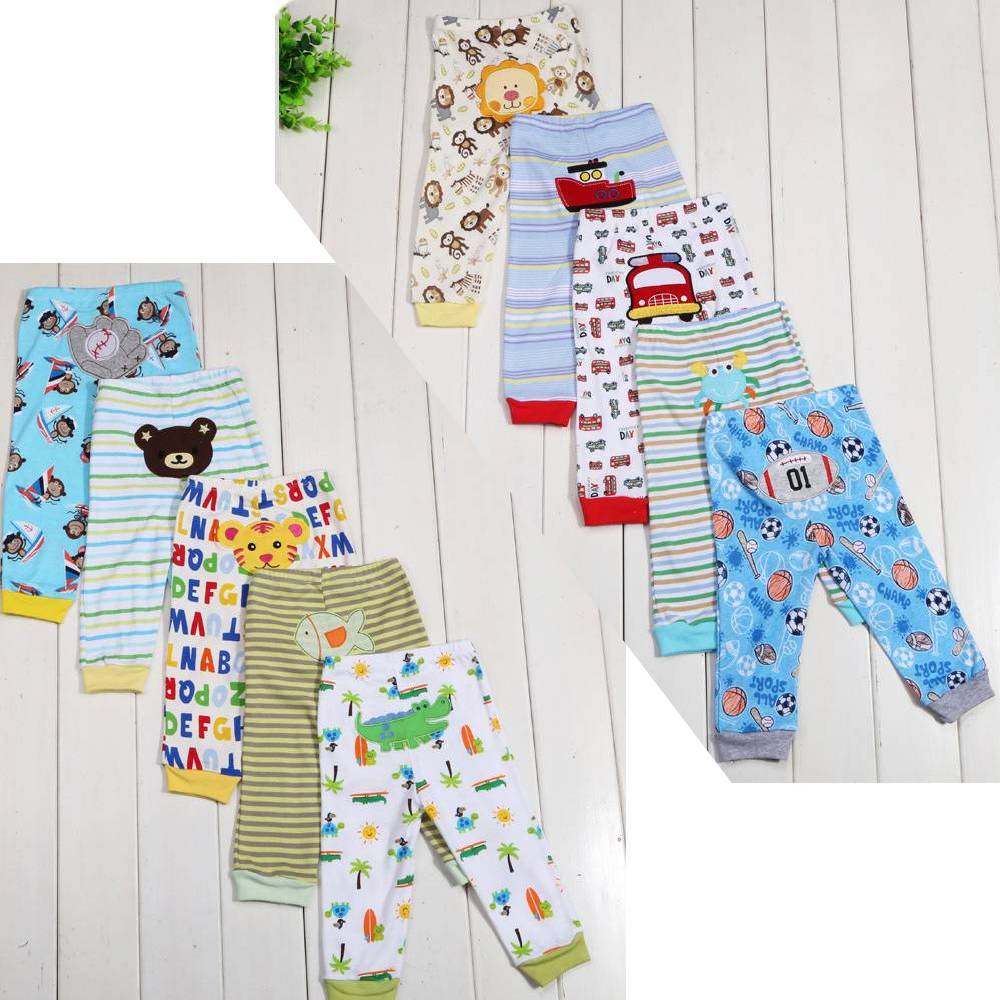Cartoon print children's leggings, 5-piece set by My Store