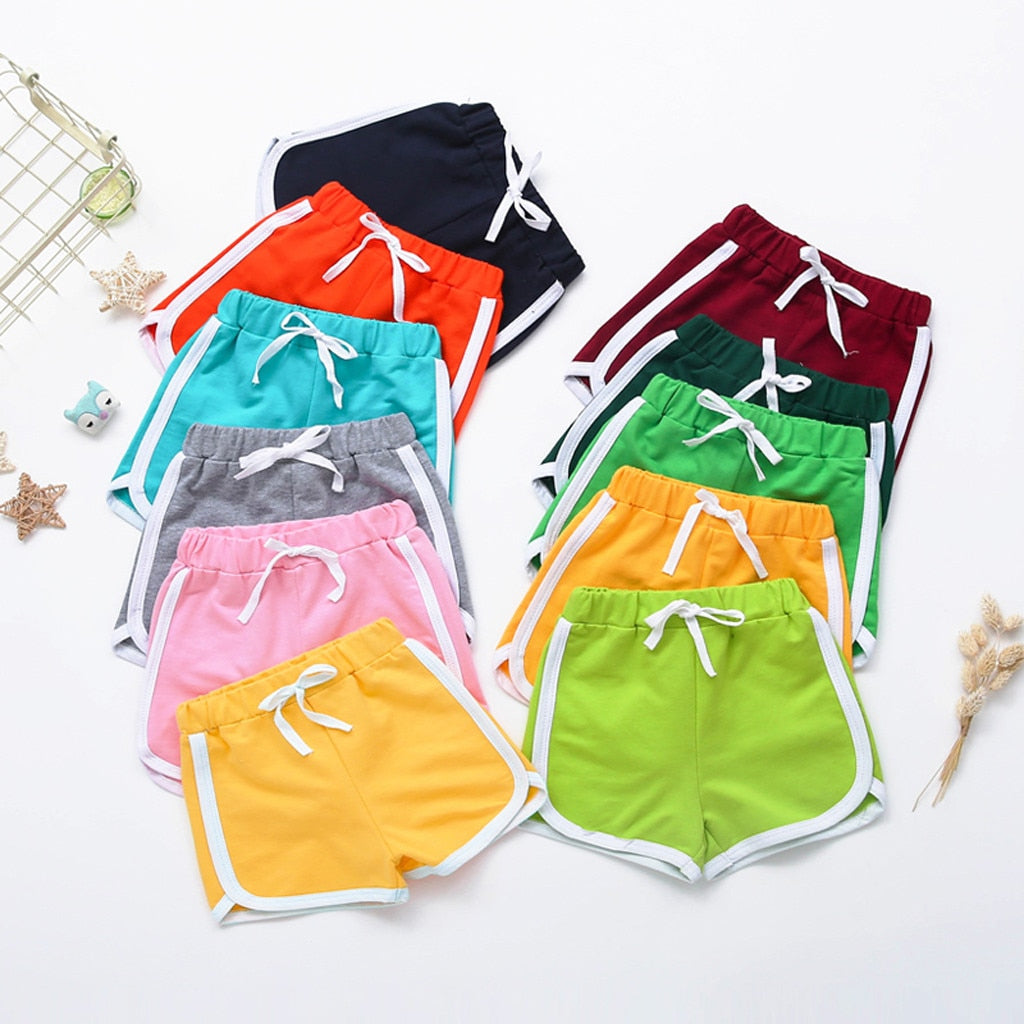 Boys' and girls' shorts by My Store, lightweight children's casual shorts shown in a simple product view