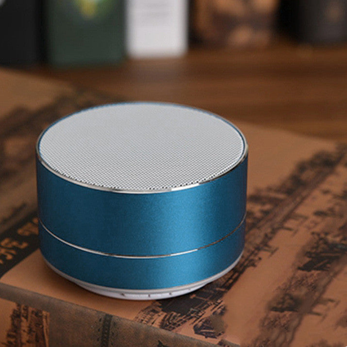 Mini wireless Bluetooth speaker by My Store, compact black portable design