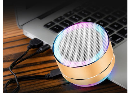 Wireless Bluetooth speaker by My Store, compact portable design with visible controls and grille