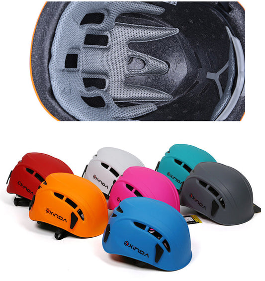 Black outdoor helmet by My Store on a plain background