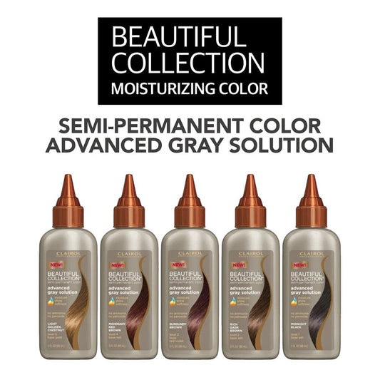 Clairol Beautiful Collection Moisturizing Color 1a midnight black