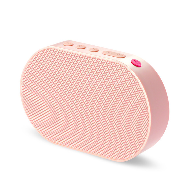 Bluetooth stereo smart speaker by My Store, compact design with voice assistant controls
