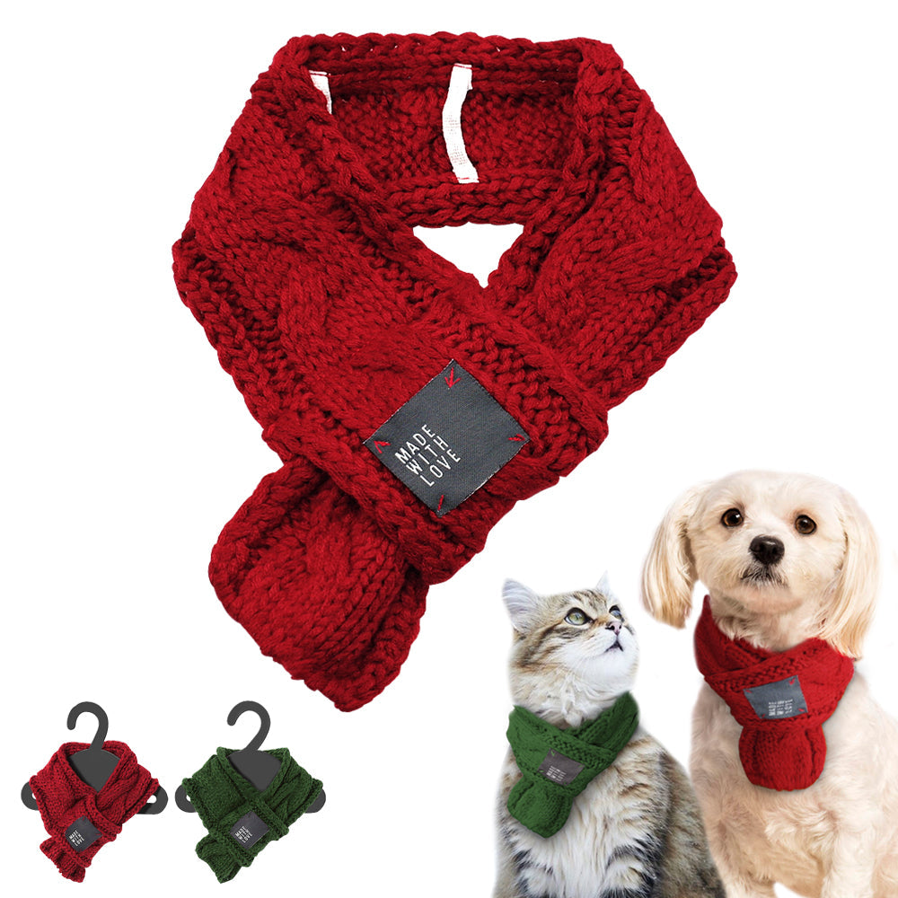 Pet scarf by My Store displayed flat, showing its fabric design and adjustable fit