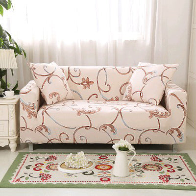 Printed sofa cushion cover in a decorative pattern by My Store
