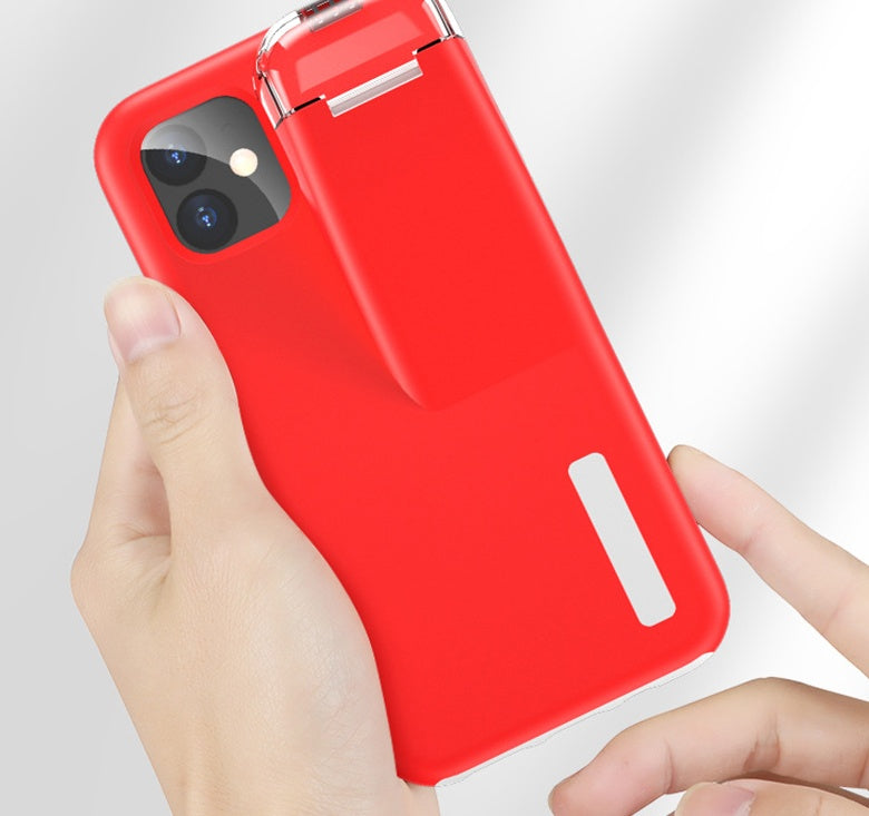 Black edge cover for Apple AirPods charging case, compatible with iPhone