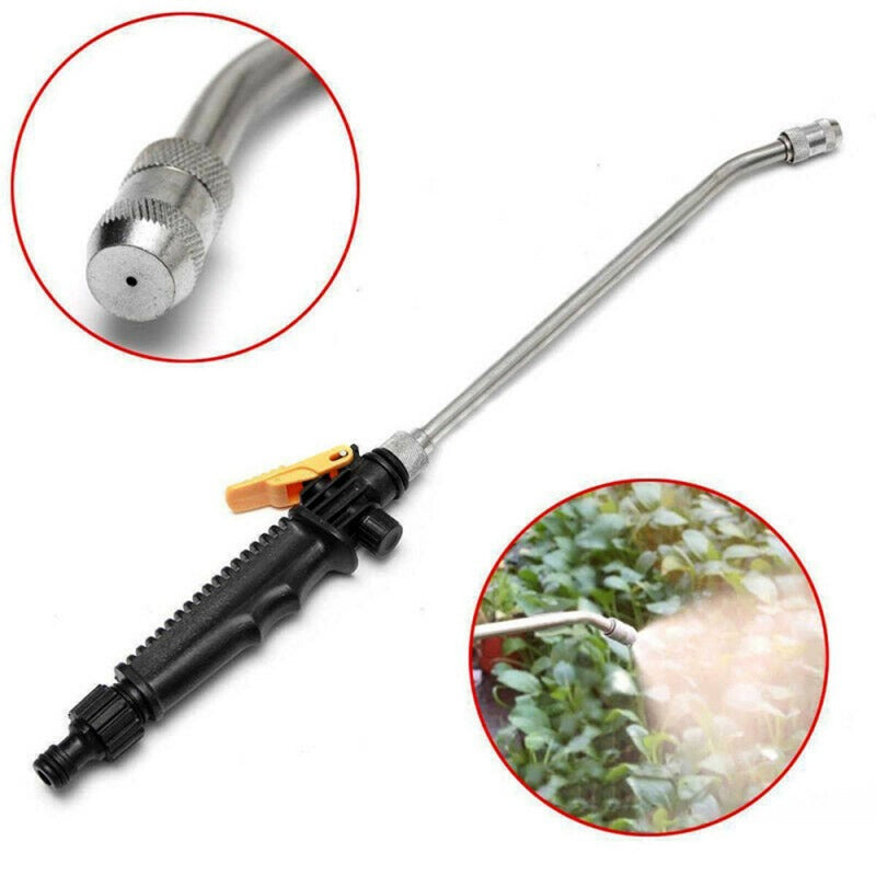 High pressure adjustable car wash water gun with durable handheld spray nozzle setup